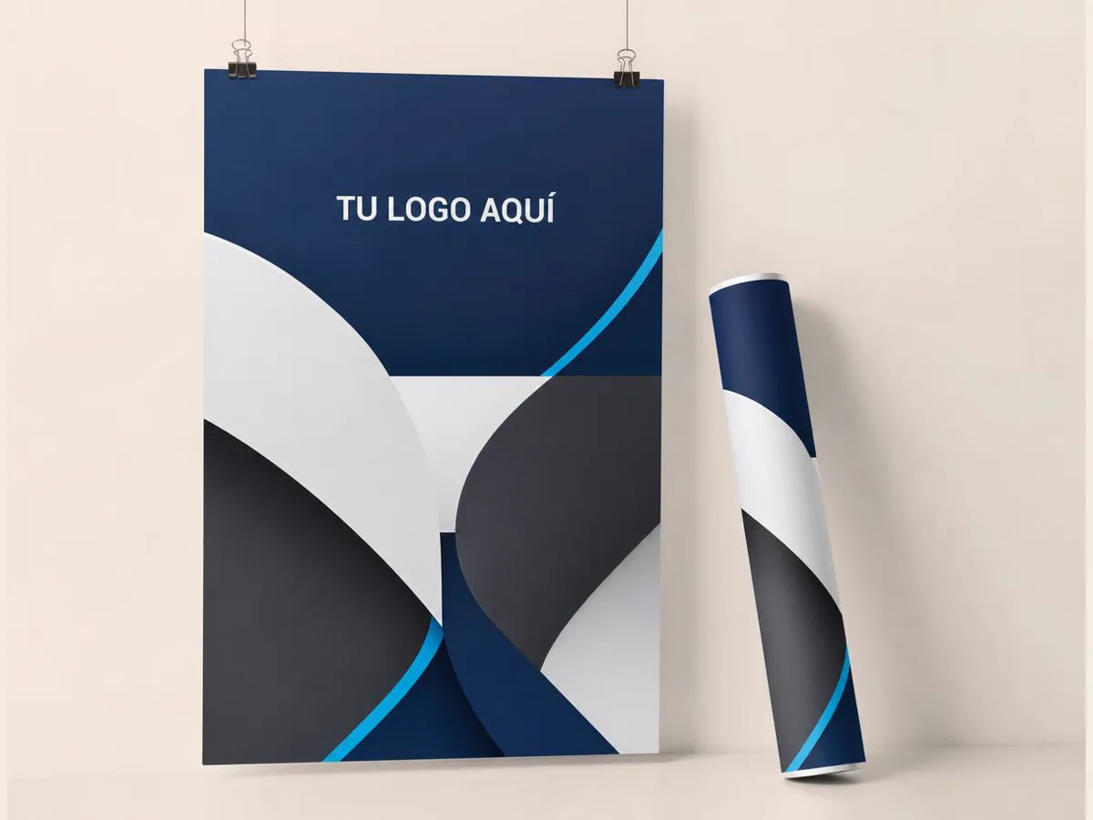 Afiches, referencia visual para personalización corporativa