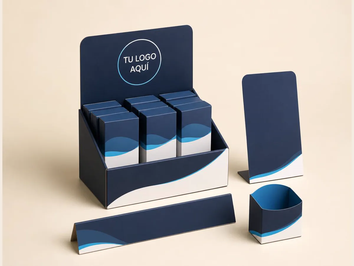 Material POP, referencia visual para personalización corporativa
