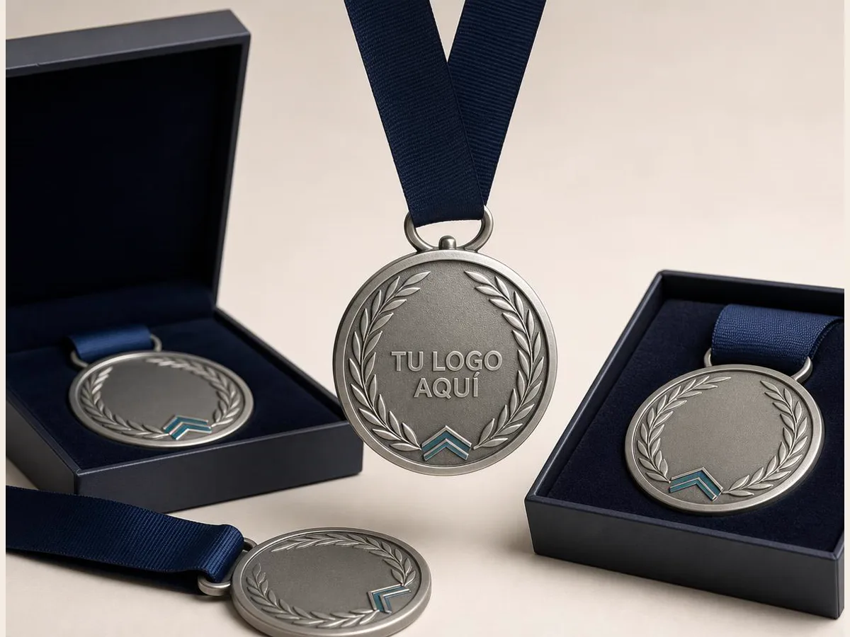 Medallas, referencia visual para personalización corporativa